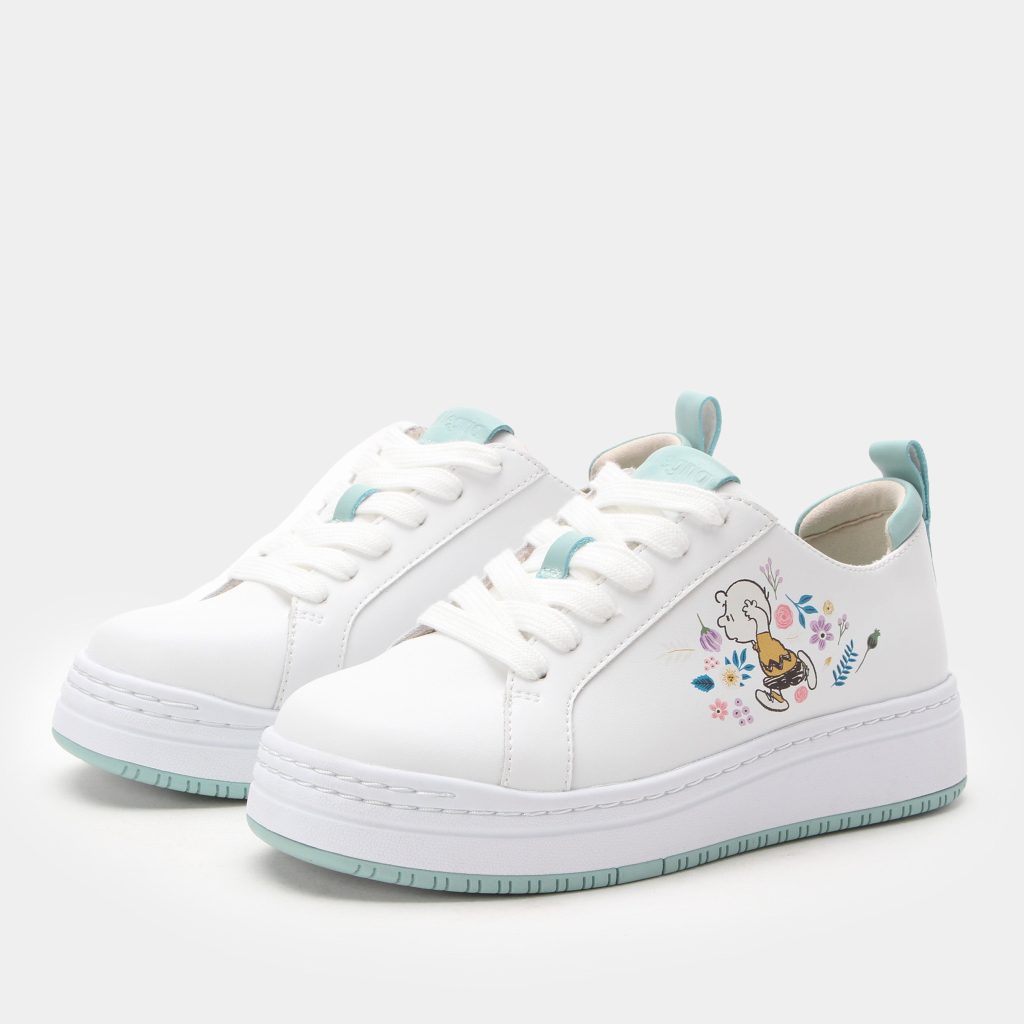Adysen In Flowers Sage Shoe