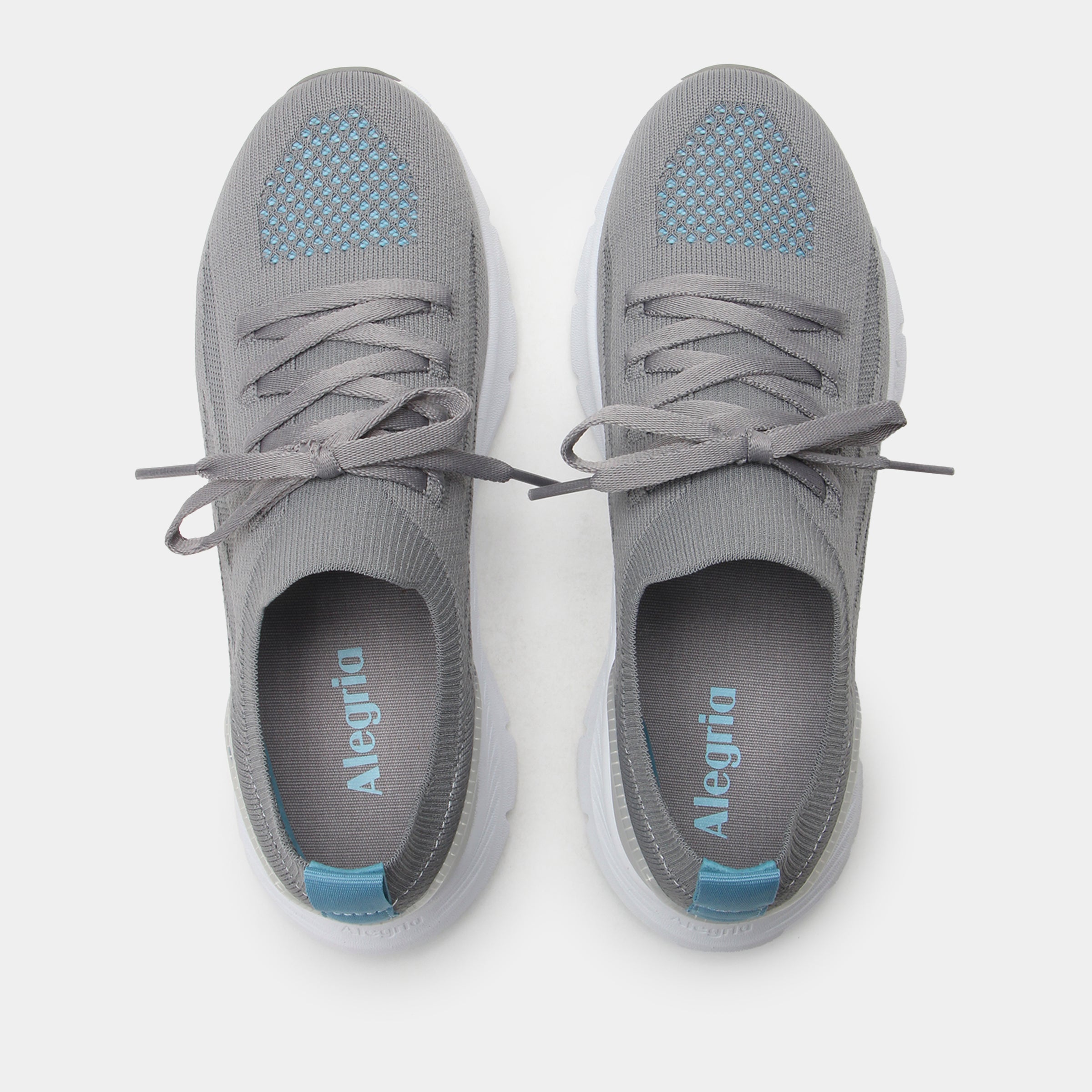 Regale Blue Grey Shoe - Image 5