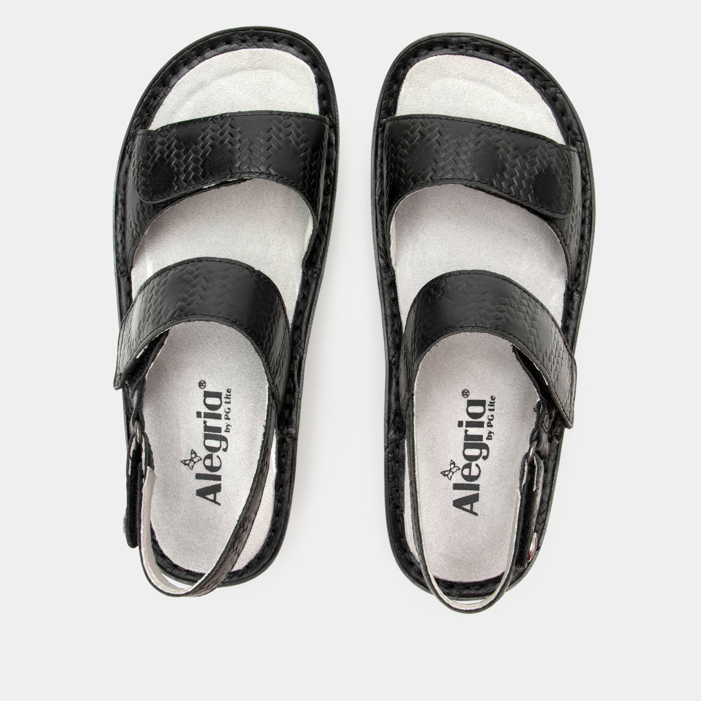 Verona Basketry Black Sandal - Image 4
